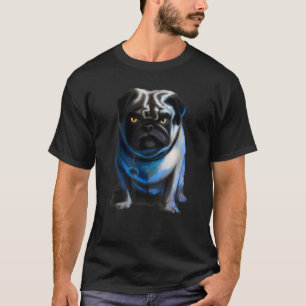 Evil Dog Pug Halloween T-Shirt