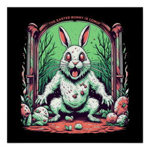Evil Easter Bunny Horror  Poster