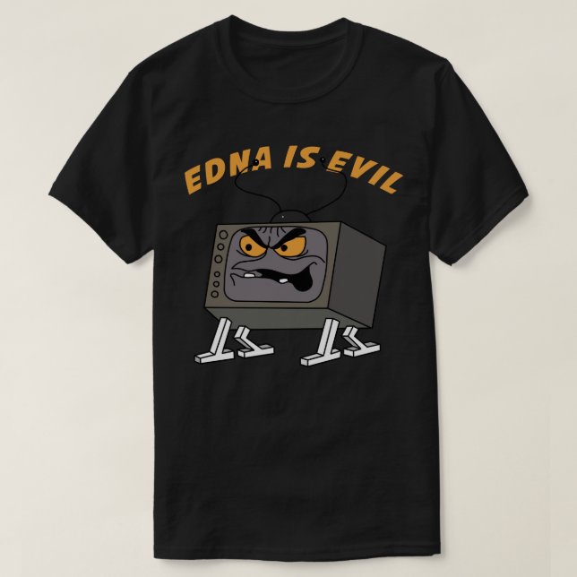 Evil Edna Is Evil Classic T-Shirt (Design Front)