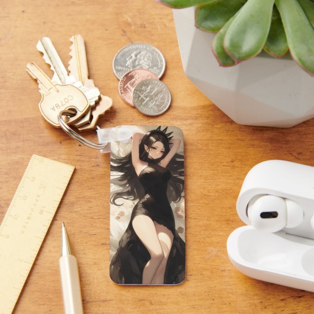Evil Elf Queen Anime Key Ring (Desk)