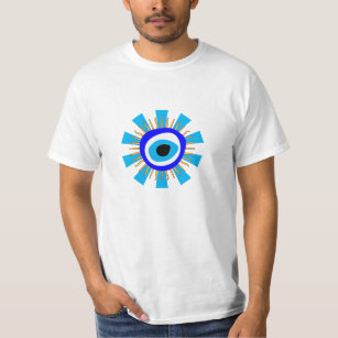 Evil Eye Amulet & Arabic Talisman Greek / Turkish  T-Shirt