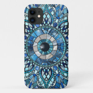 Evil Eye Amulet Mosaic Mandala Art iPhone 11 Case