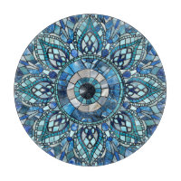 Evil Eye Amulet Mosaic Mandala Art