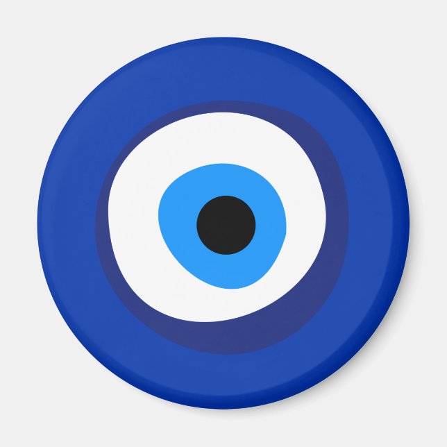 evil eye ancient symbol antiquity talisman superst magnet (Front)