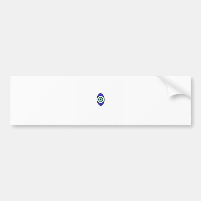 Evil Eye Bumper Sticker (Front)
