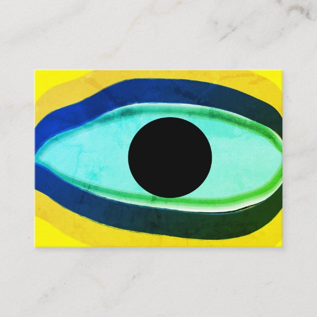 Evil Eye  Business Card (Front)