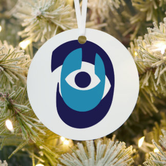 Evil Eye Christmas Ornament – Modern Nazar Amulet