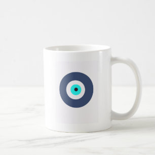 Evil eye coffee mug
