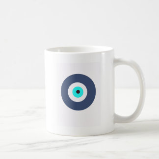 Evil eye coffee mug