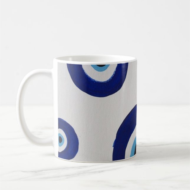 Evil Eye Coffee Mug (Left)