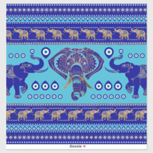 Evil Eye Elephant Ornament