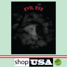 Evil Eye HALLOWEEN Strange Eerie Unusual Scary Tapestry