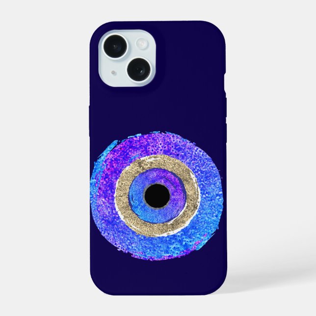 Evil Eye  iPhone 15 Case (Back)