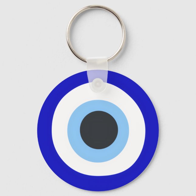 evil eye keychain customisable  (Front)