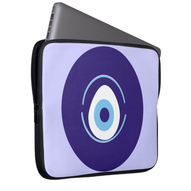 Evil Eye Laptop Sleeve (Front Right)