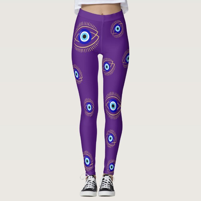 Evil Eye Leggings (Front)