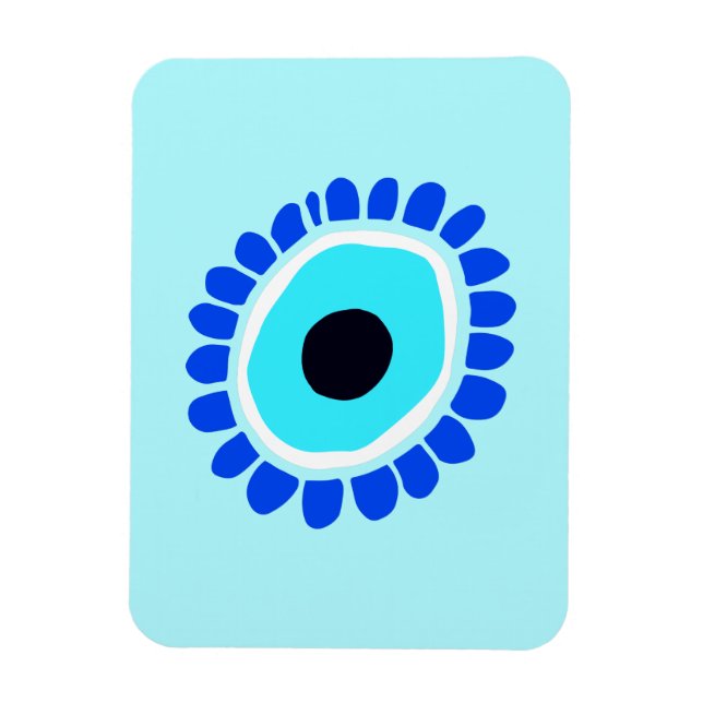 Evil Eye Lucky Charm Magnet (Vertical)