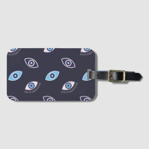 Evil Eye Luggage Tag