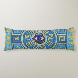 Evil Eye Mosaic Tile ornament Body Cushion
