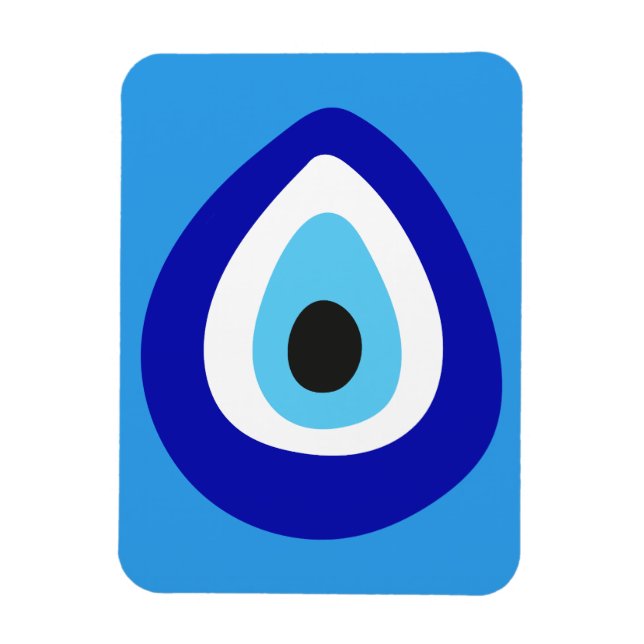 Evil Eye Nazar Amulet Magnet (Vertical)