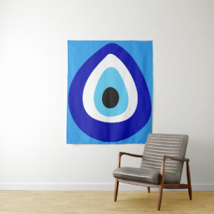 Evil Eye Nazar Amulet Tapestry