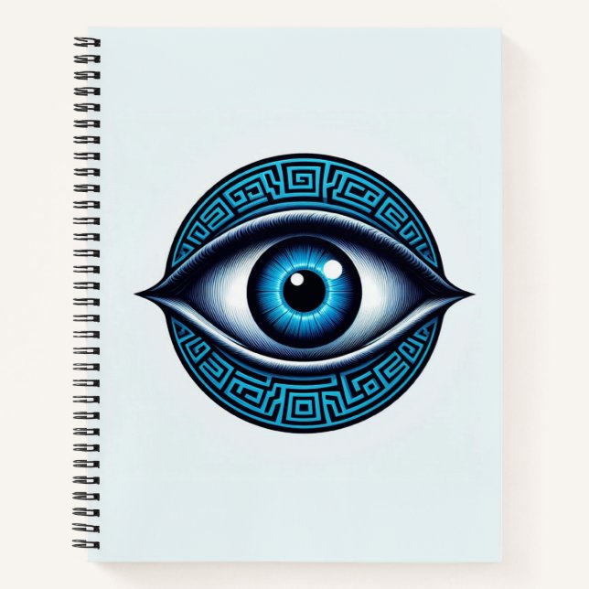 Evil eye notebook (Front)