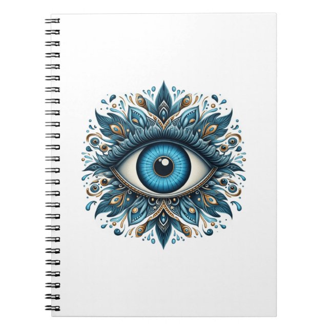 Evil eye notebook (Front)