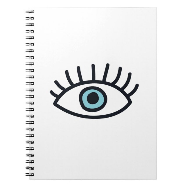 Evil eye notebook (Front)