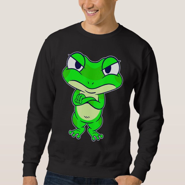 Evil Eye Offers Frog Sweatshirt (Front)