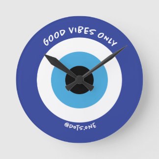 Evil Eye On Time - Clock