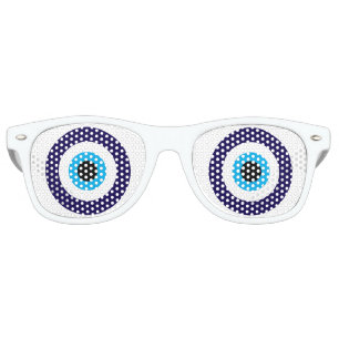 Evil Eye party shades Blue Mati sunglasses