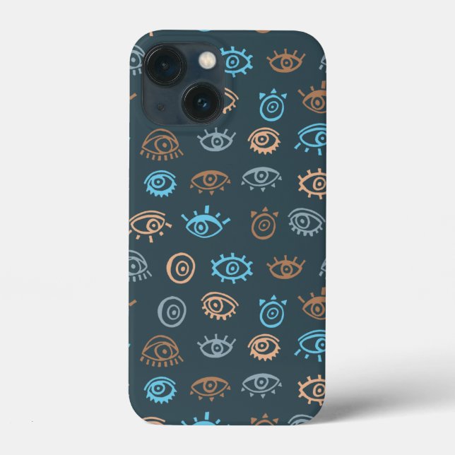 Evil Eye Pattern Case-Mate iPhone Case (Back)