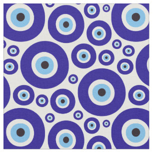 Evil Eye Pattern, Greek Eye, Turkish Eye, Nazar Fabric