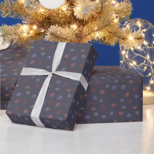 Evil Eye Pattern Wrapping Paper