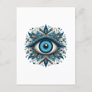 Evil eye postcard