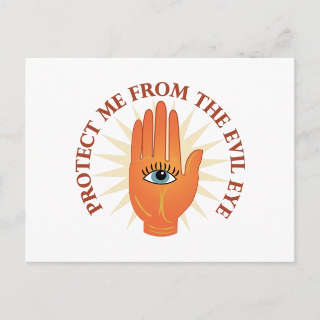 Evil Eye Postcard (Front)