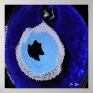EVIL EYE PROTECTION BY LIZ LOZ POSTER