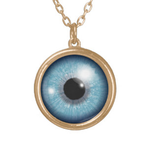 Evil Eye Protection Gold Plated Necklace