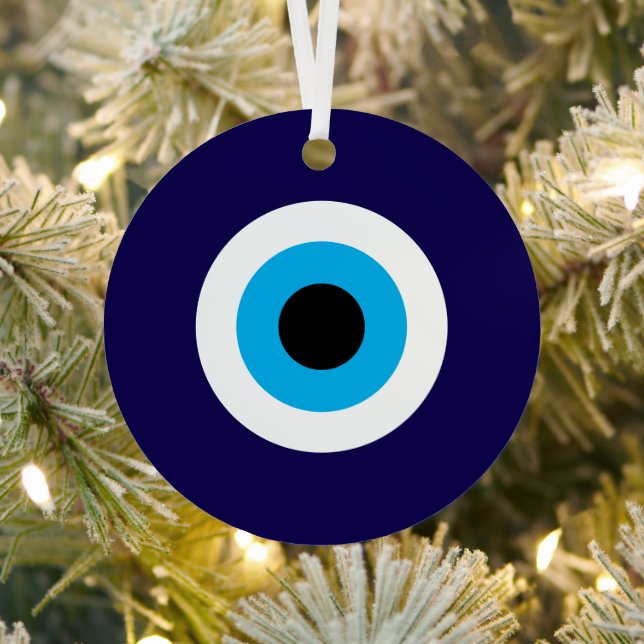 Evil Eye protection symbol ornament (Insitu)