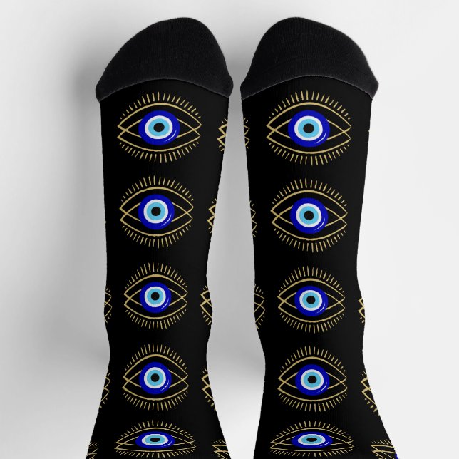 Evil Eye Socks (Top)