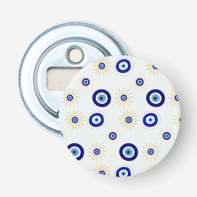 Evil Eye Symbol Bottle Opener (Front)