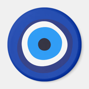 evil eye symbol greek turkish arab talisman magnet
