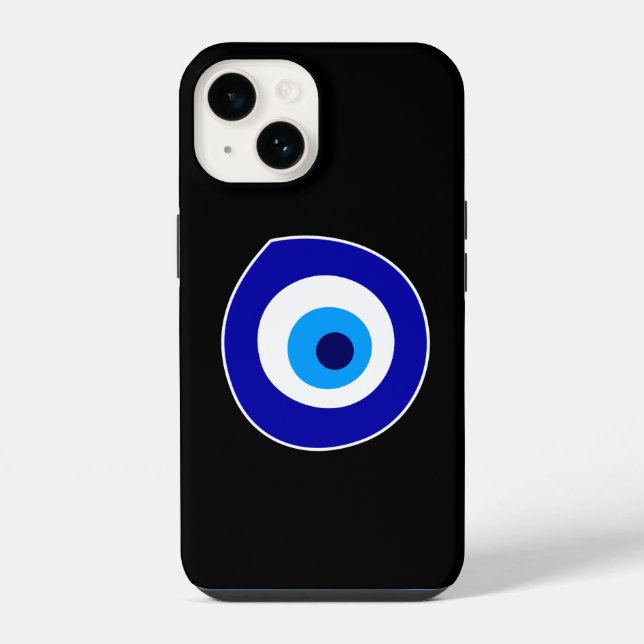 Evil eye symbol iPhone case (Back)