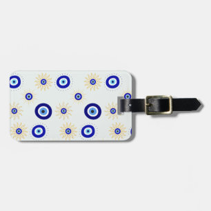 Evil Eye Symbol Luggage Tag
