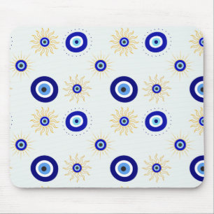 Evil Eye Symbol Mouse Pad