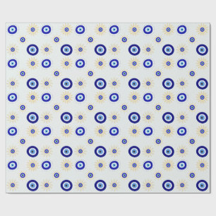 Evil Eye Symbol Wrapping Paper