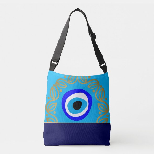Evil Eye Talisman & Arabic Amulet Bag /Greek Charm (Front)