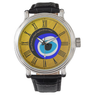 Evil Eye Talisman & Arabic Amulet /Greek Blessed Watch
