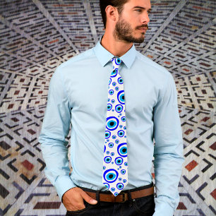 Evil Eye Talisman & Arabic Amulet Greek /Turkish Tie