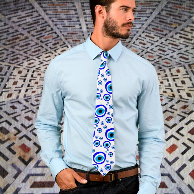 Evil Eye Talisman & Arabic Amulet Greek /Turkish Tie (Creator Uploaded)